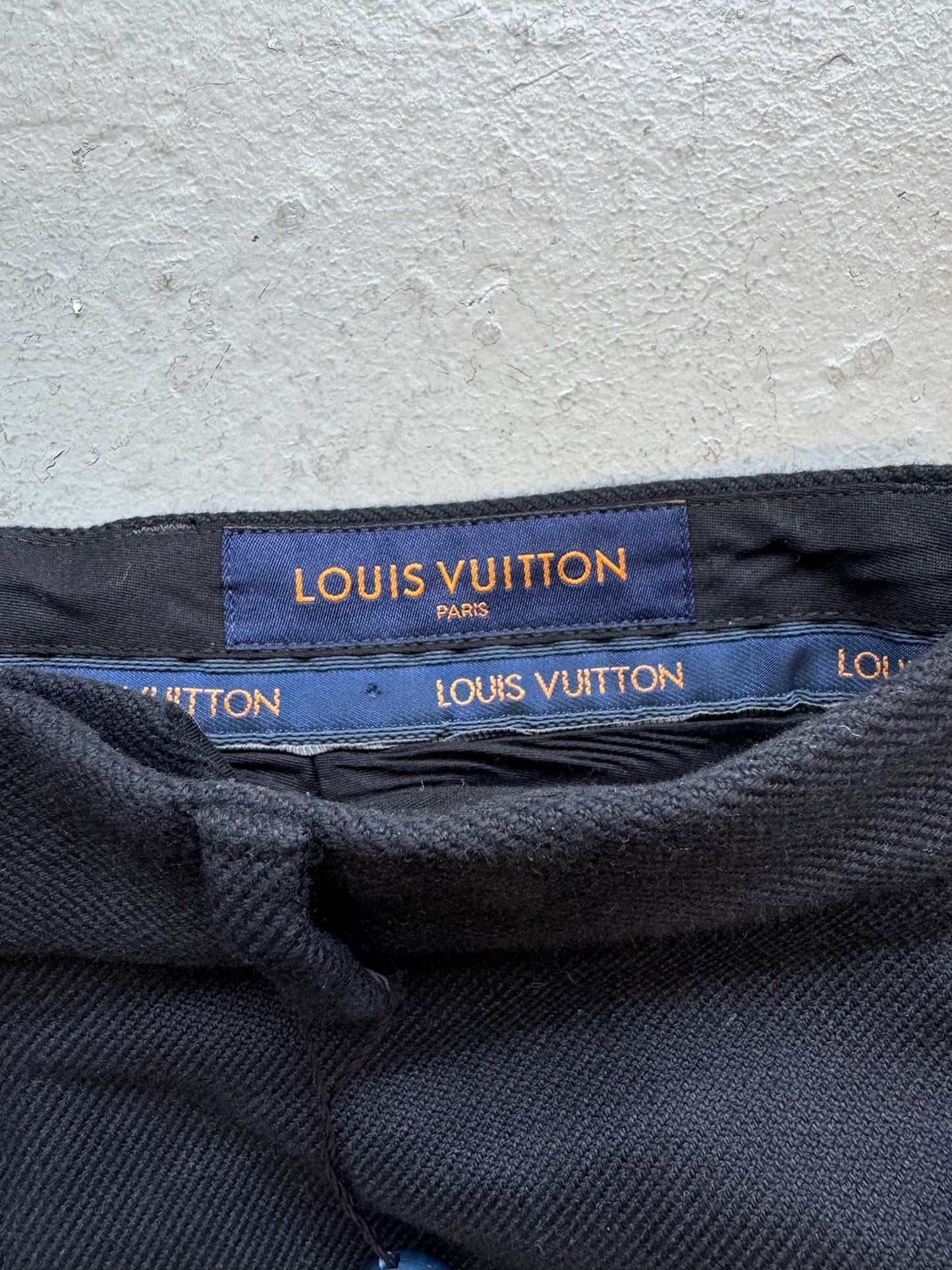 Louis Vuitton Plain Rainbow Flared Classic Trousers (38)