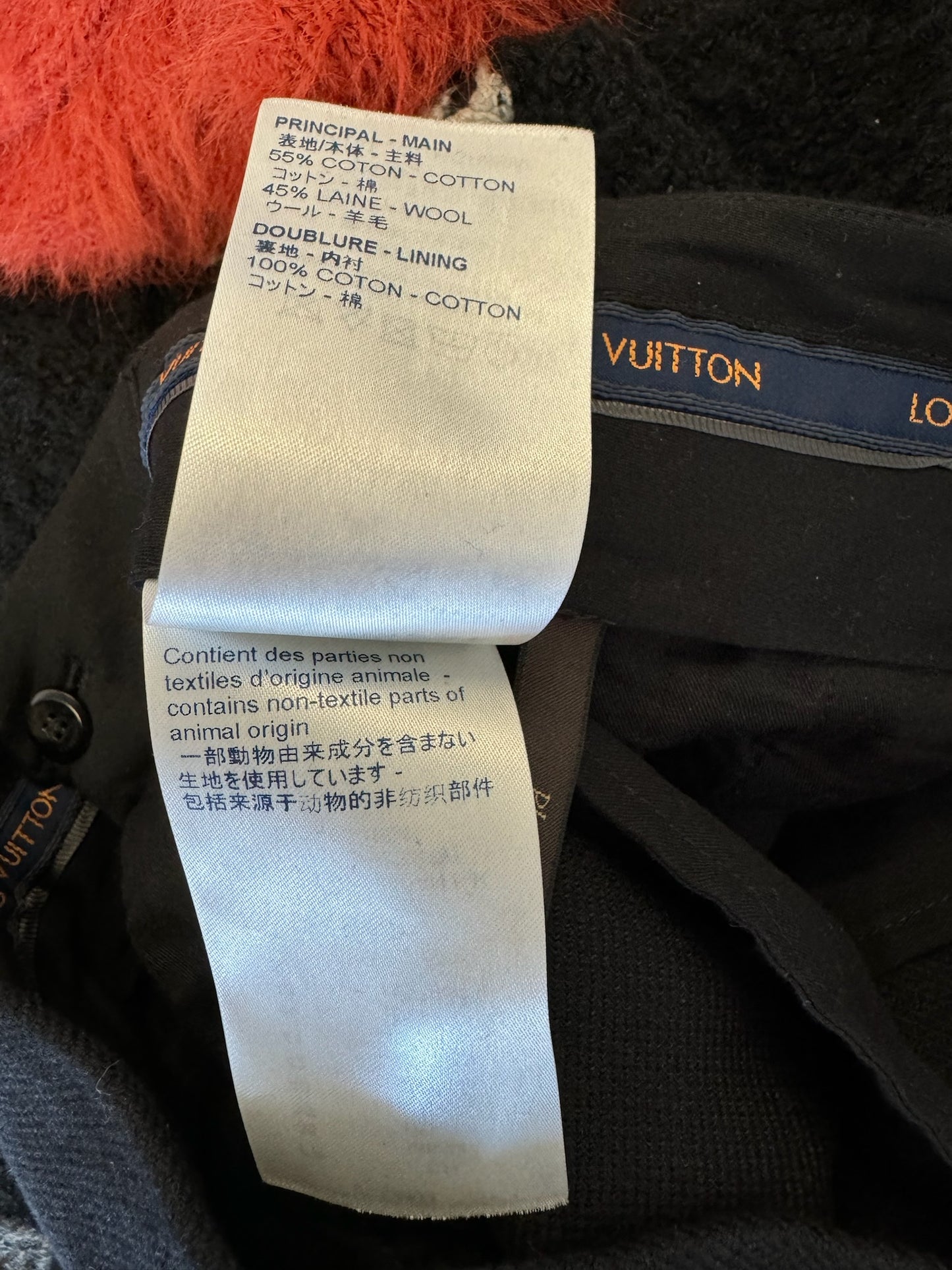 Louis Vuitton Plain Rainbow Flared Classic Trousers (38)