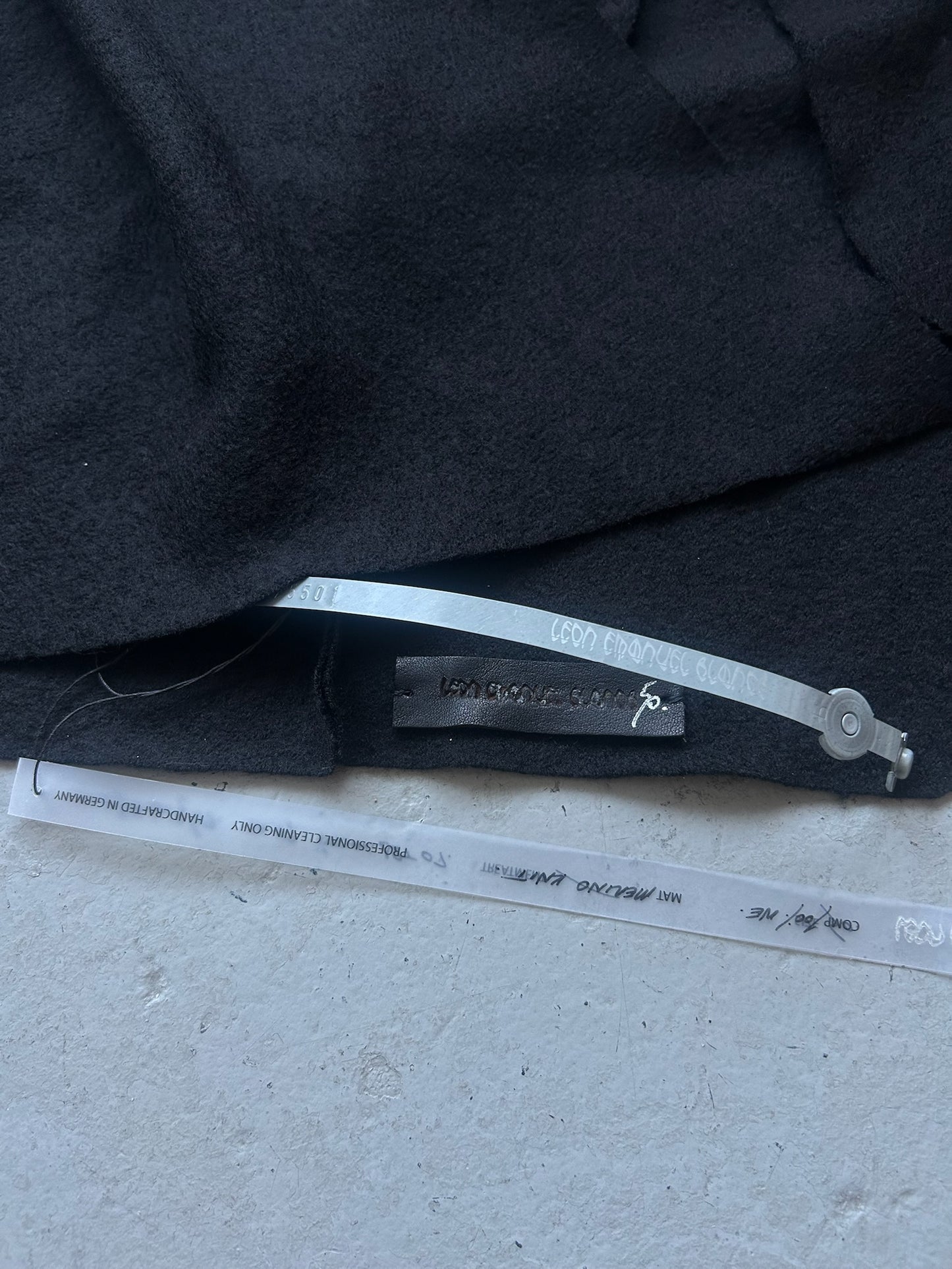 Leon Emanuel Blanc Merino Knit Duster Coat (50)