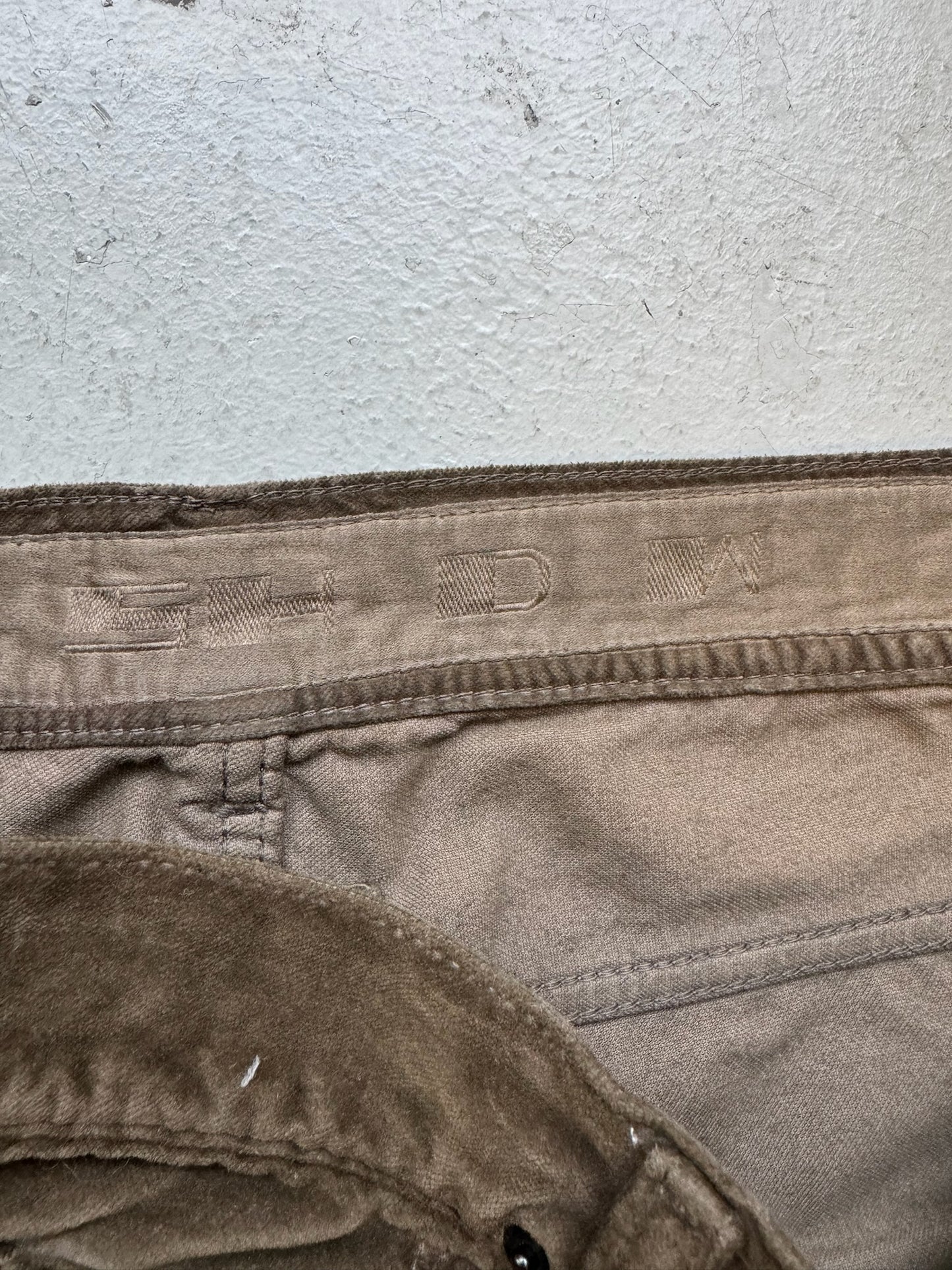 Rick Owens Drkshdw Dust Velvet Detroit Pants (31)