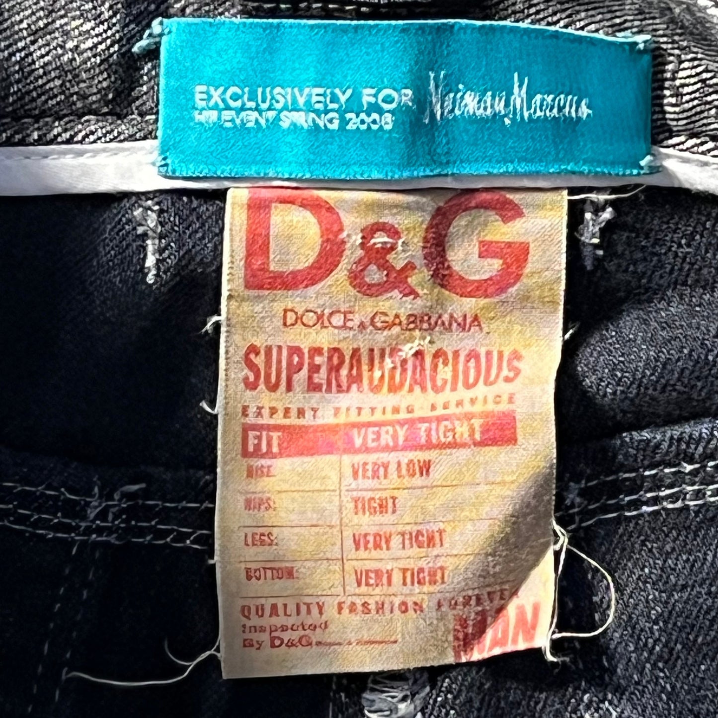 Dolce Gabbana SS08 Neiman Marcus Exclusive Denim Pants (31)