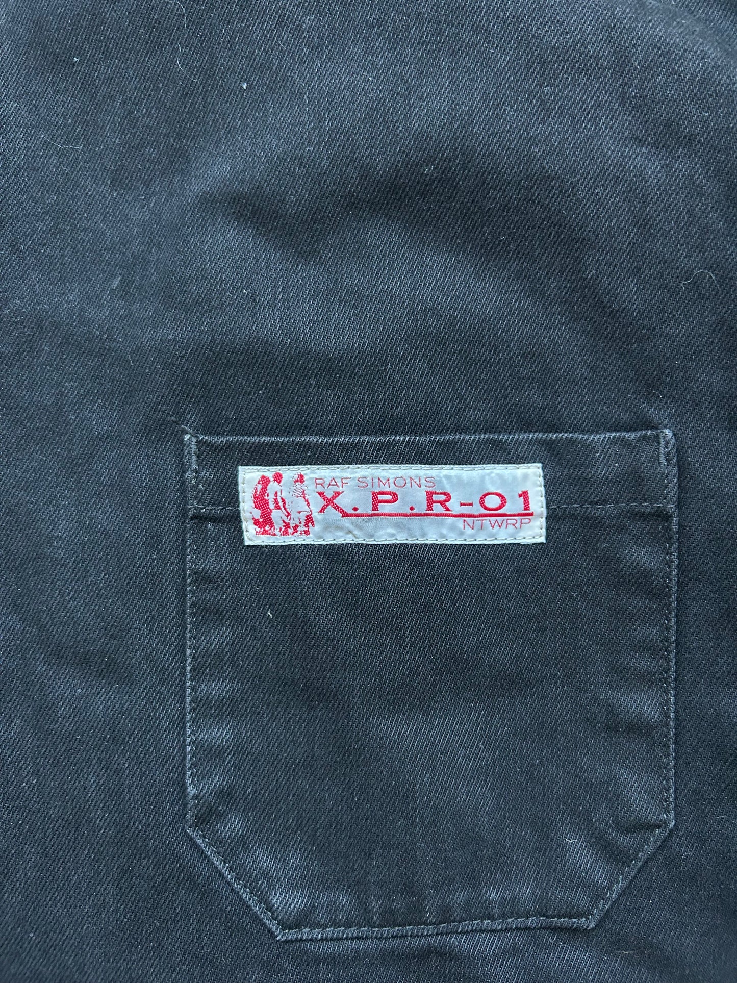 Raf Simons SS20 Black Big Fit Denim Shirt (S)