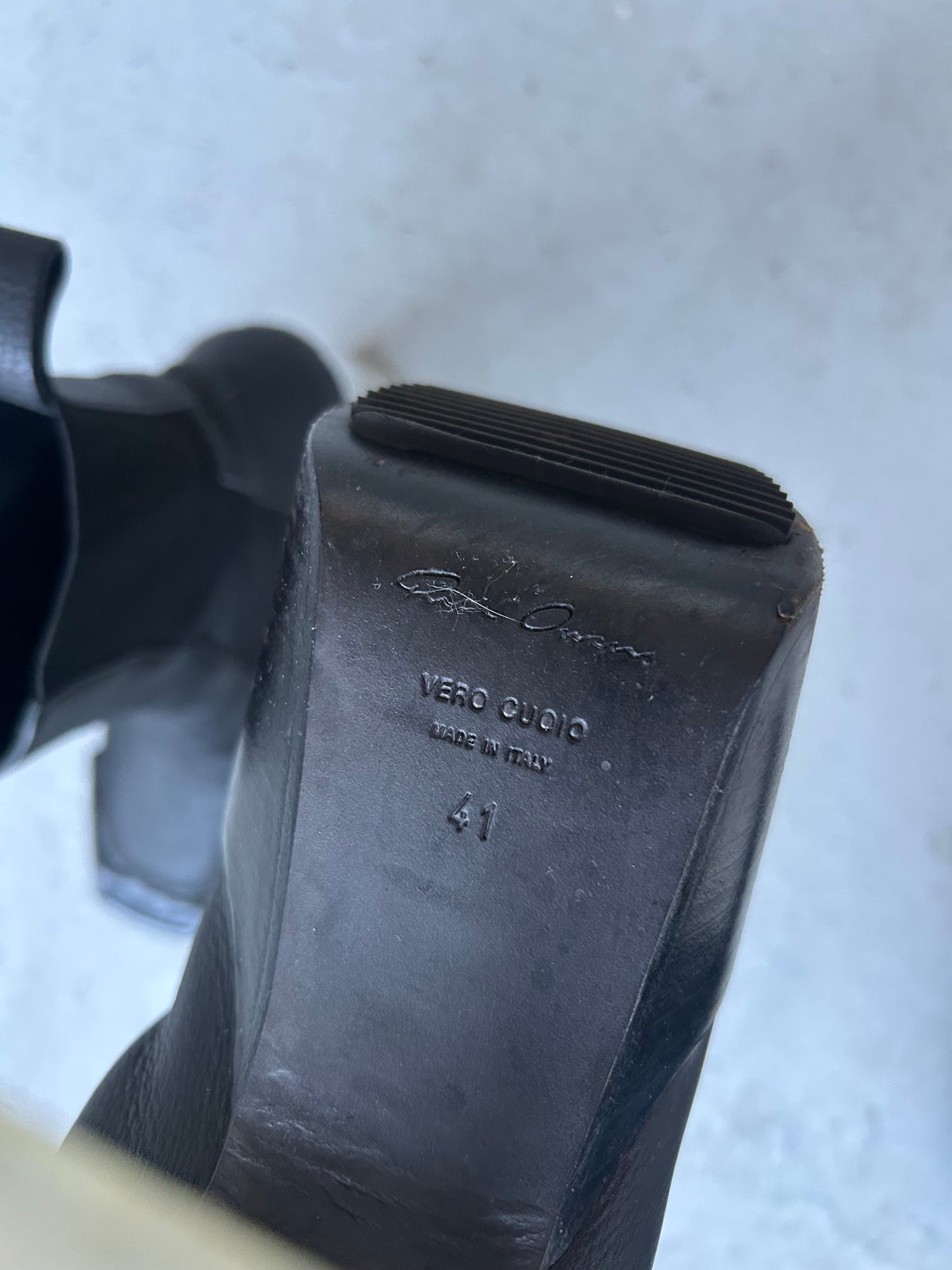 Rick Owens Kiss Grill Platform Heels (41)