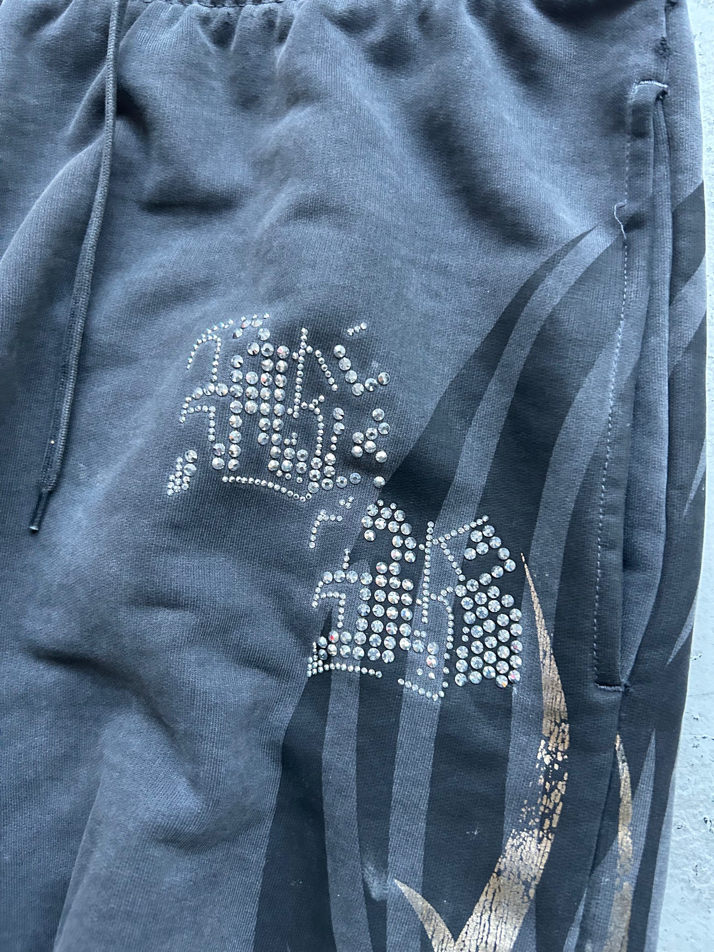 Balenciaga Tacky Gold Baggy Sweatpants (XL)