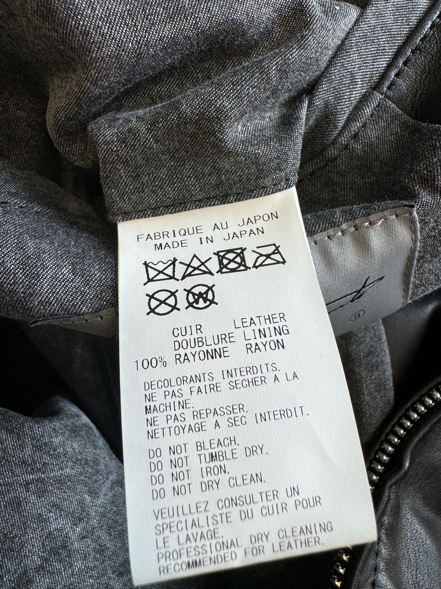 Yohji Yamamoto X Backlash Leather Jacket (3)