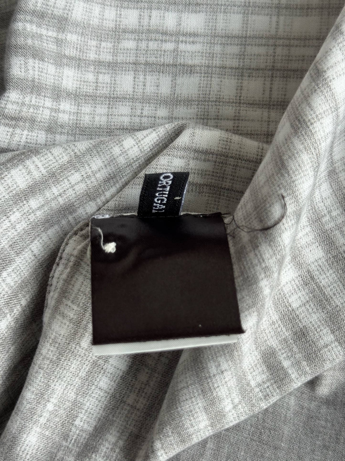 Ann Demeulemeester White Gradient Button Up (XS)