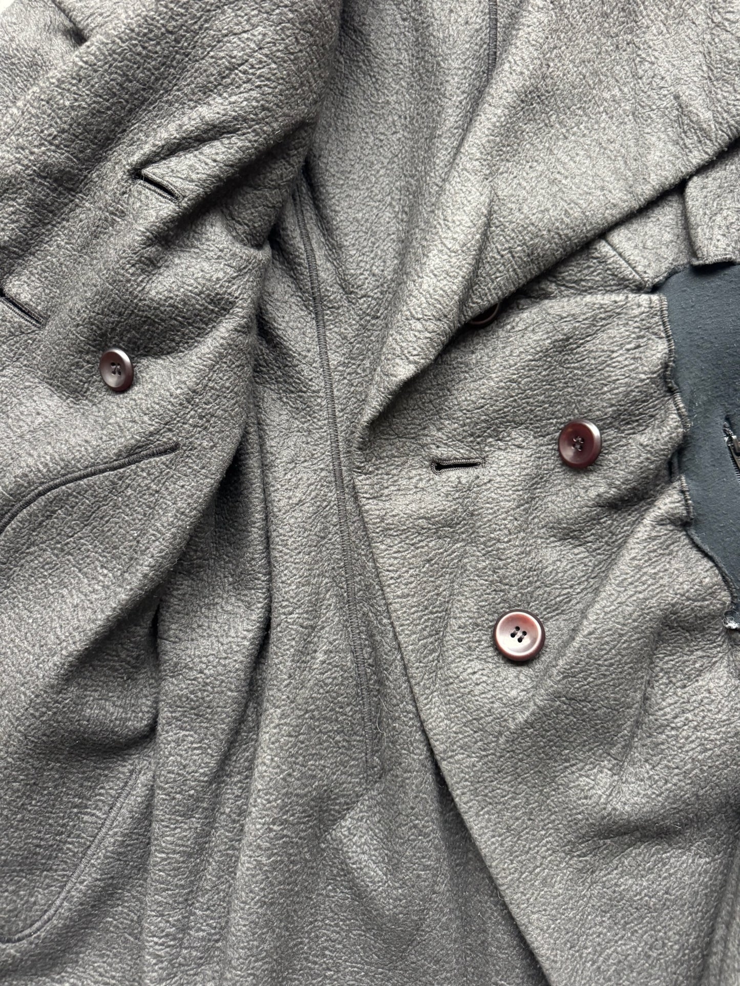 Issey Miyake Paneled Coat (M)