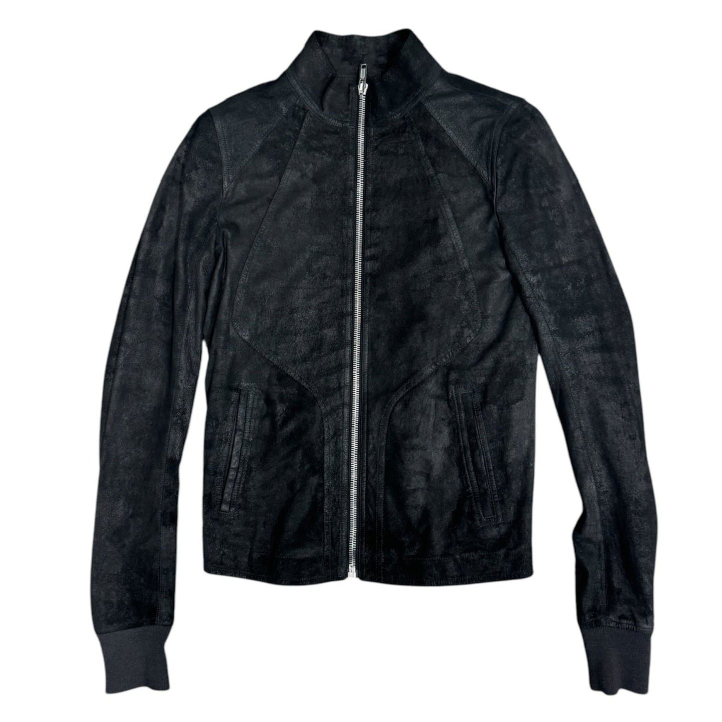 Rick Owens Blistered Lamb Skin Leather Jacket (M)
