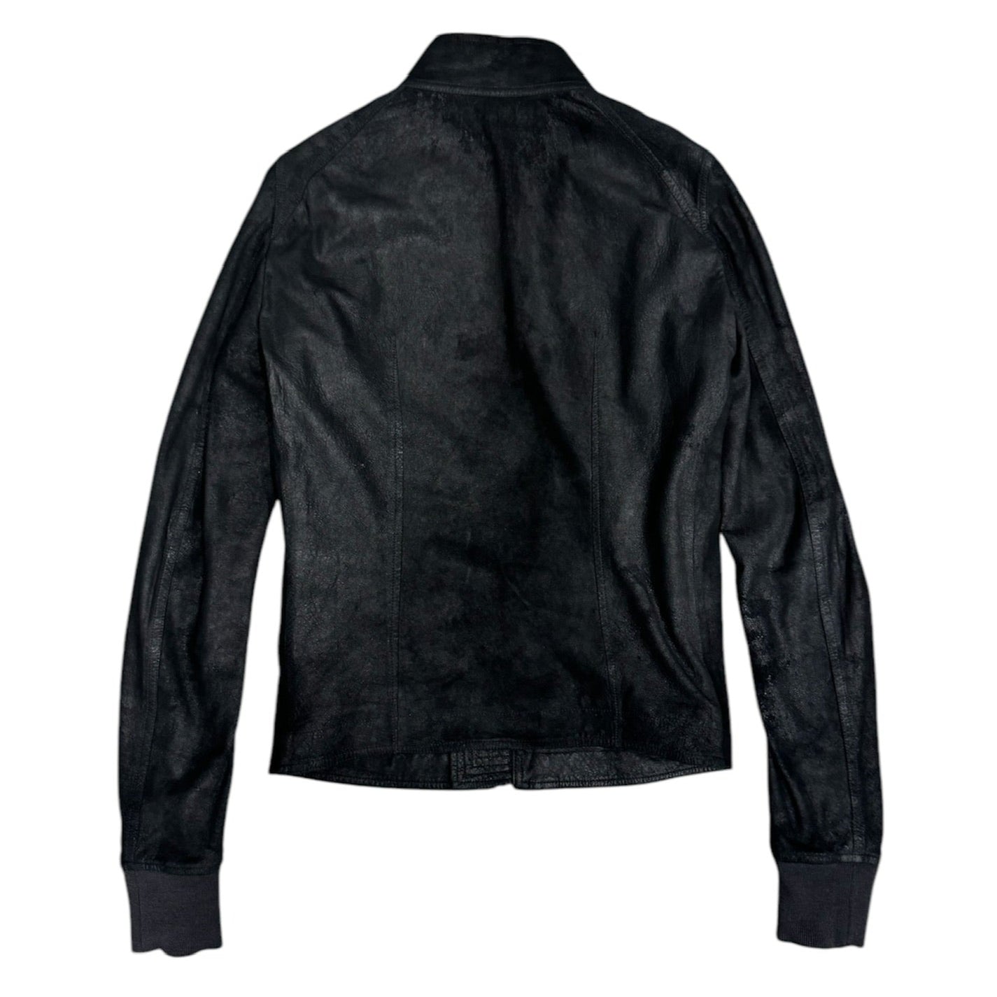 Rick Owens Blistered Lamb Skin Leather Jacket (M)