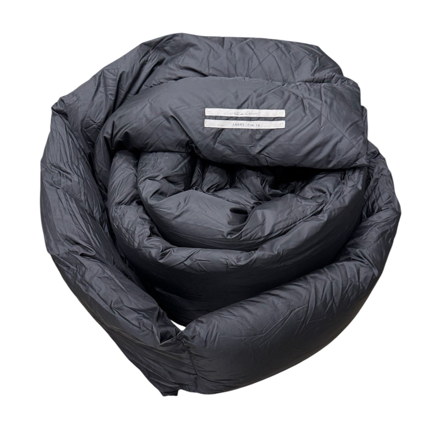 Rick Owens FW19 Larry Long Puffer Scarf (OS)