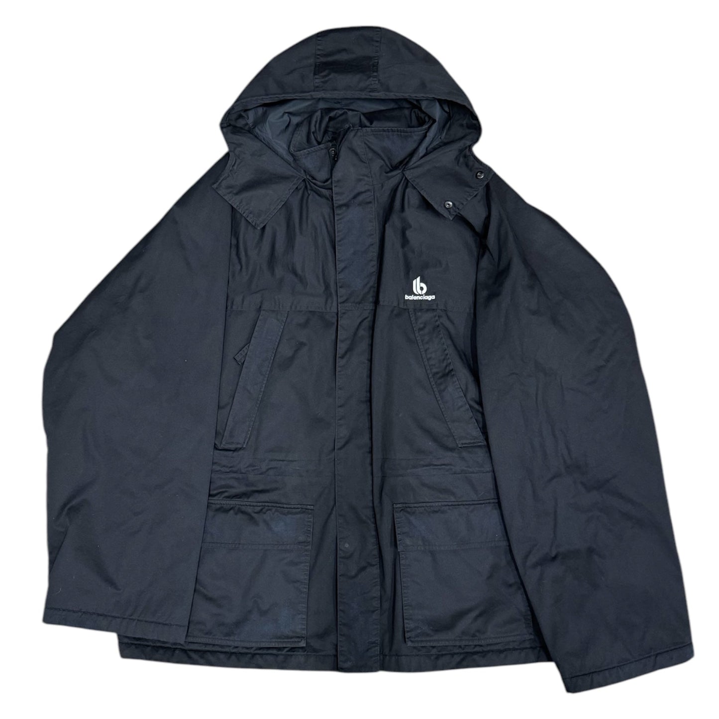Balenciaga Double B Light Parka (XS)