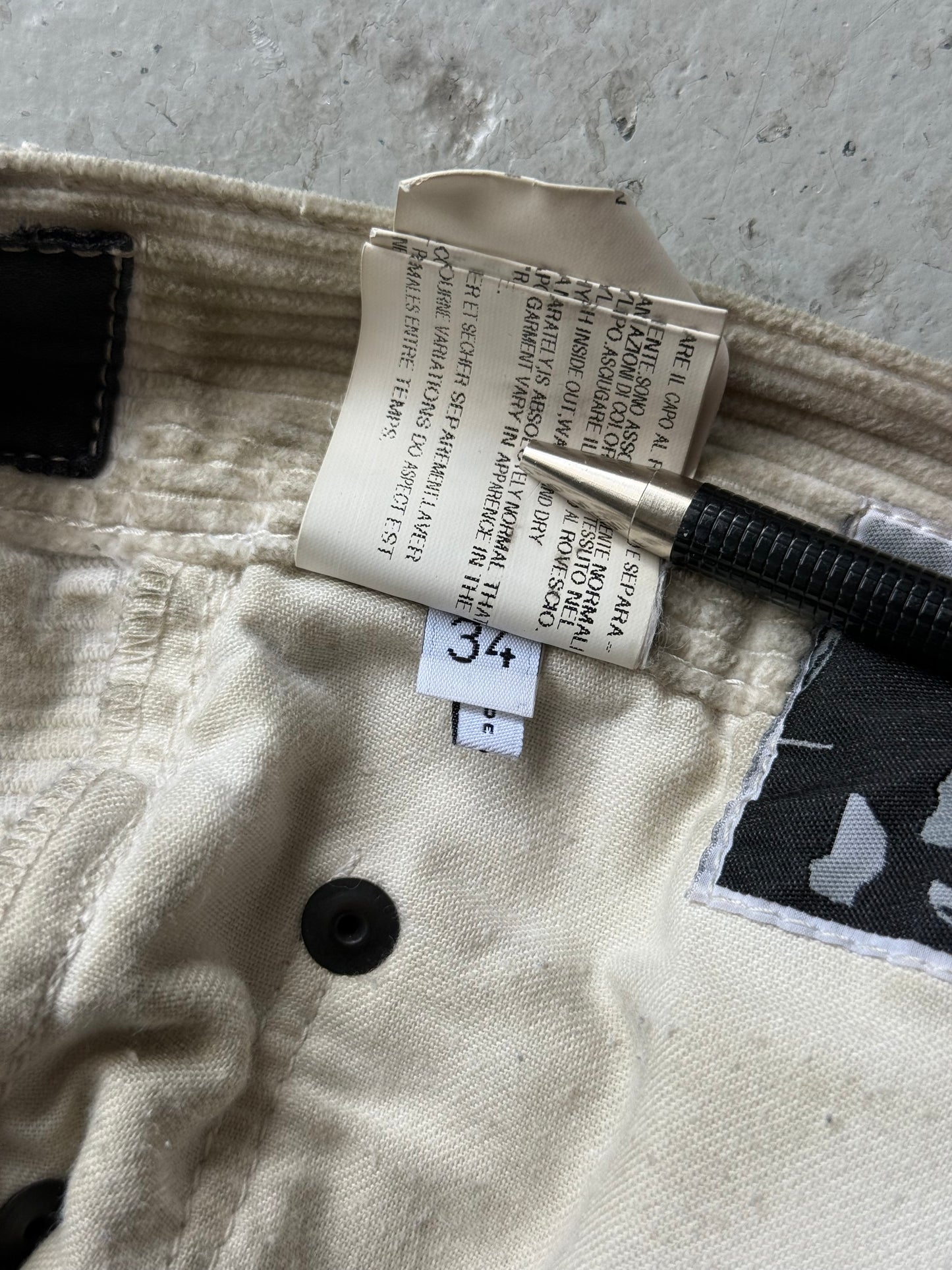 Rick Owens DRKSHDW SS09 Bleach Courdoroy Detroit Cut (34)