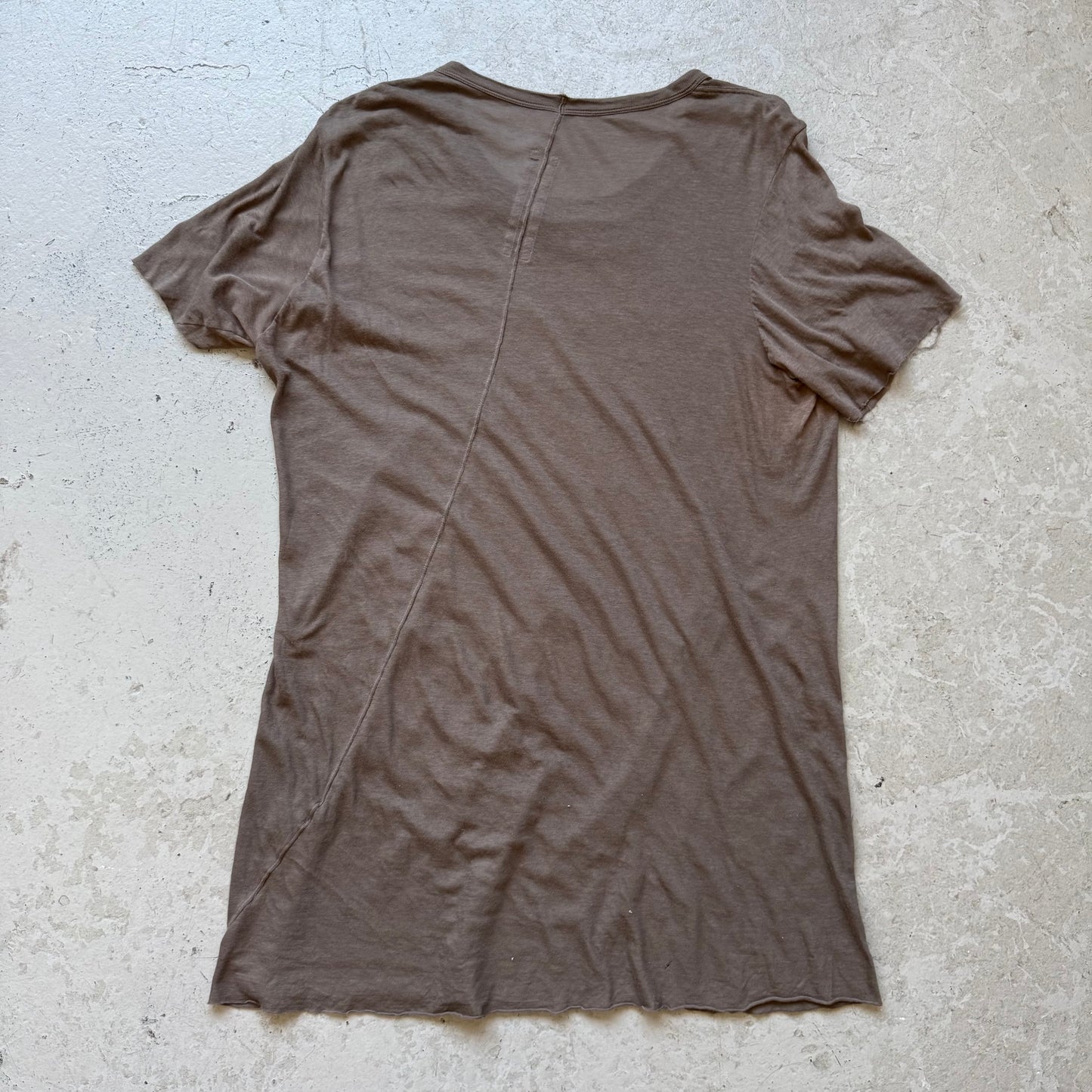 Rick Owens FW21 GETHSEMANE Dust Short Sleeve Shirt (XL)