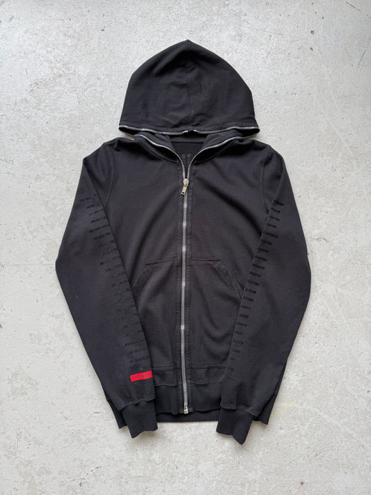 Rick Owens DRKSHDW FW20 Black Gimp Hoodie (M)