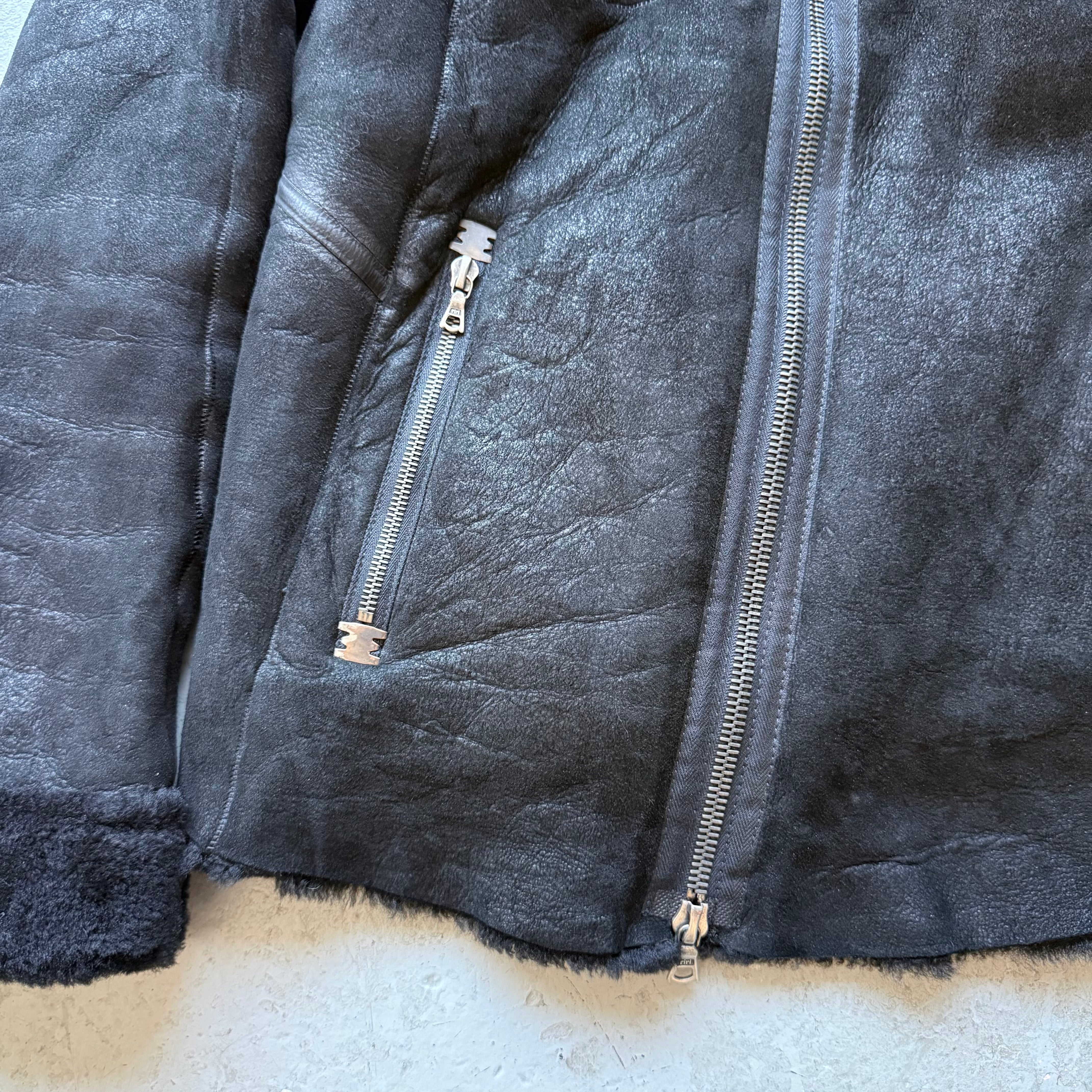 Isaac Sellam Black Shearling Coat (40) – marco sqrd