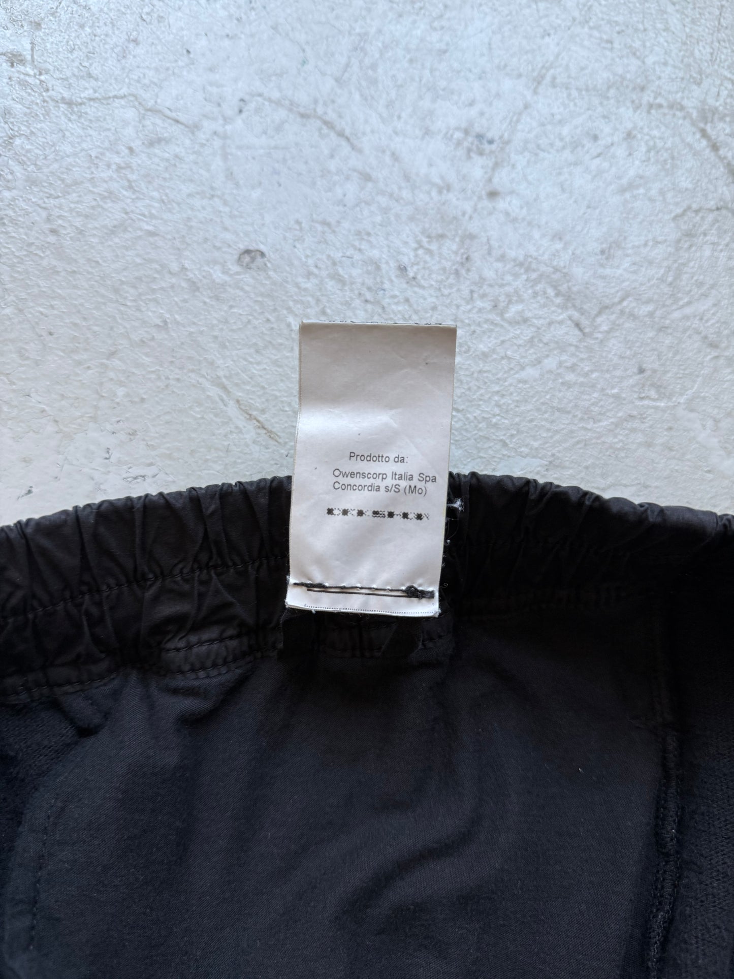 Rick Owens DRKSHDW FW16 Black Cotton Pod Shorts (S)