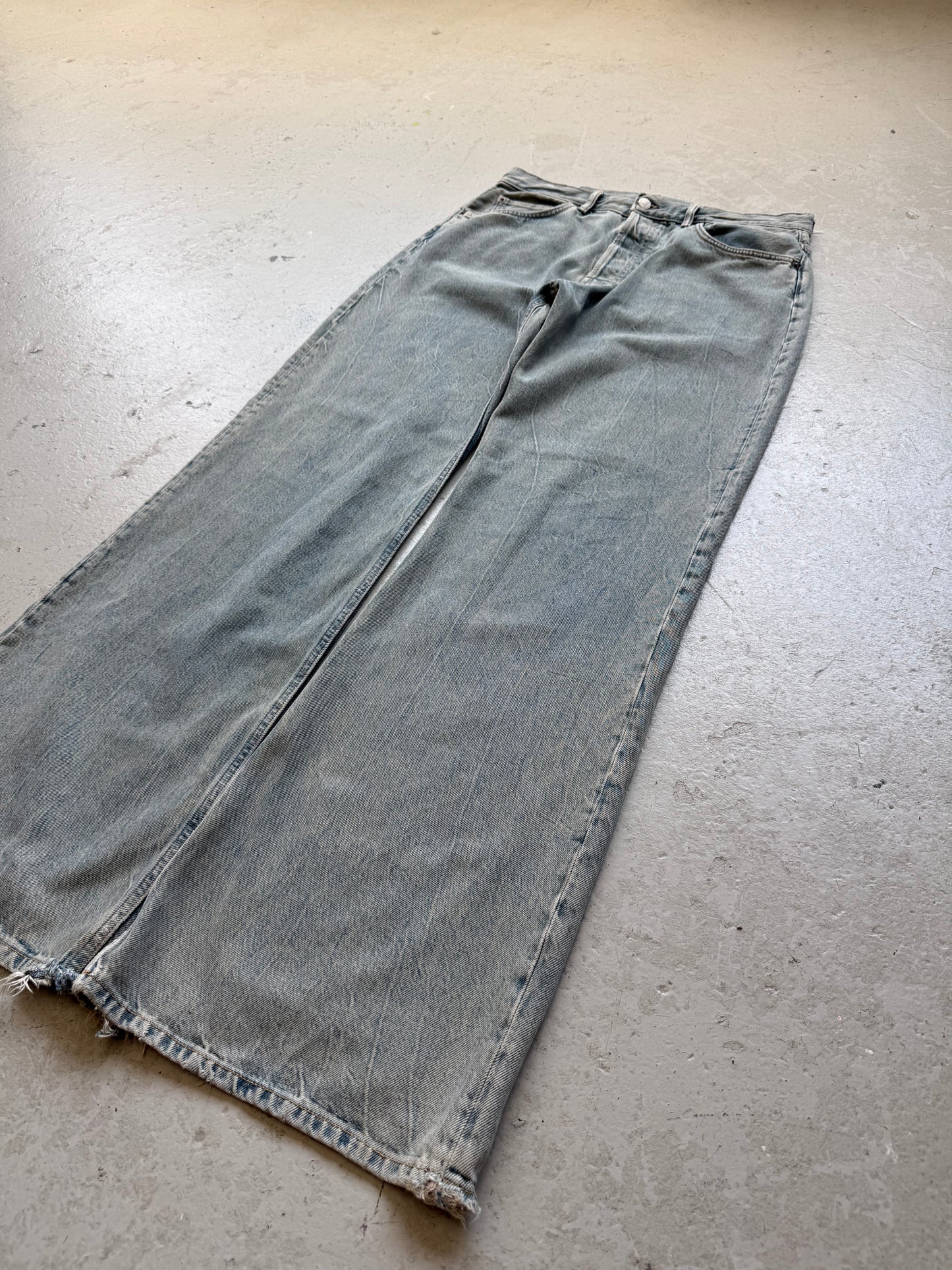 Acne Studios Light Wash Boot Cut Denim (32)