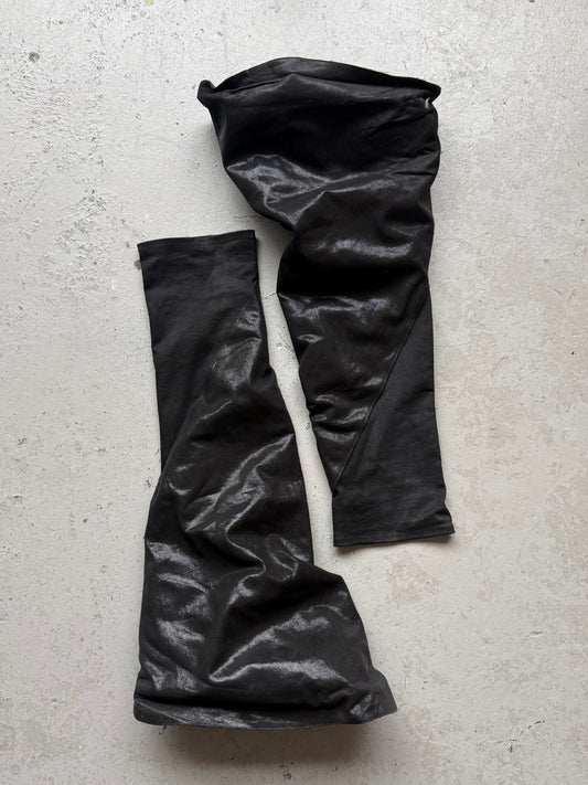 Rick Owens DRKSHDW LIDO Black Fetish Sneakers (44)