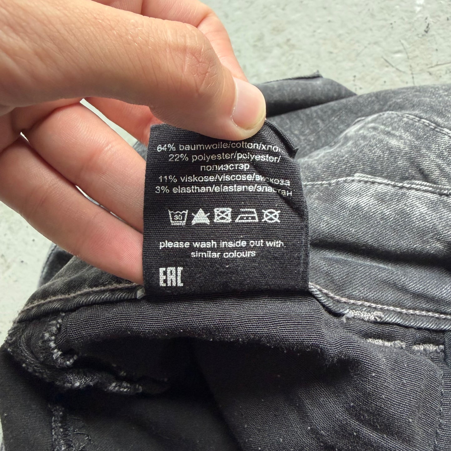 Thom Krom Black Denim (M)