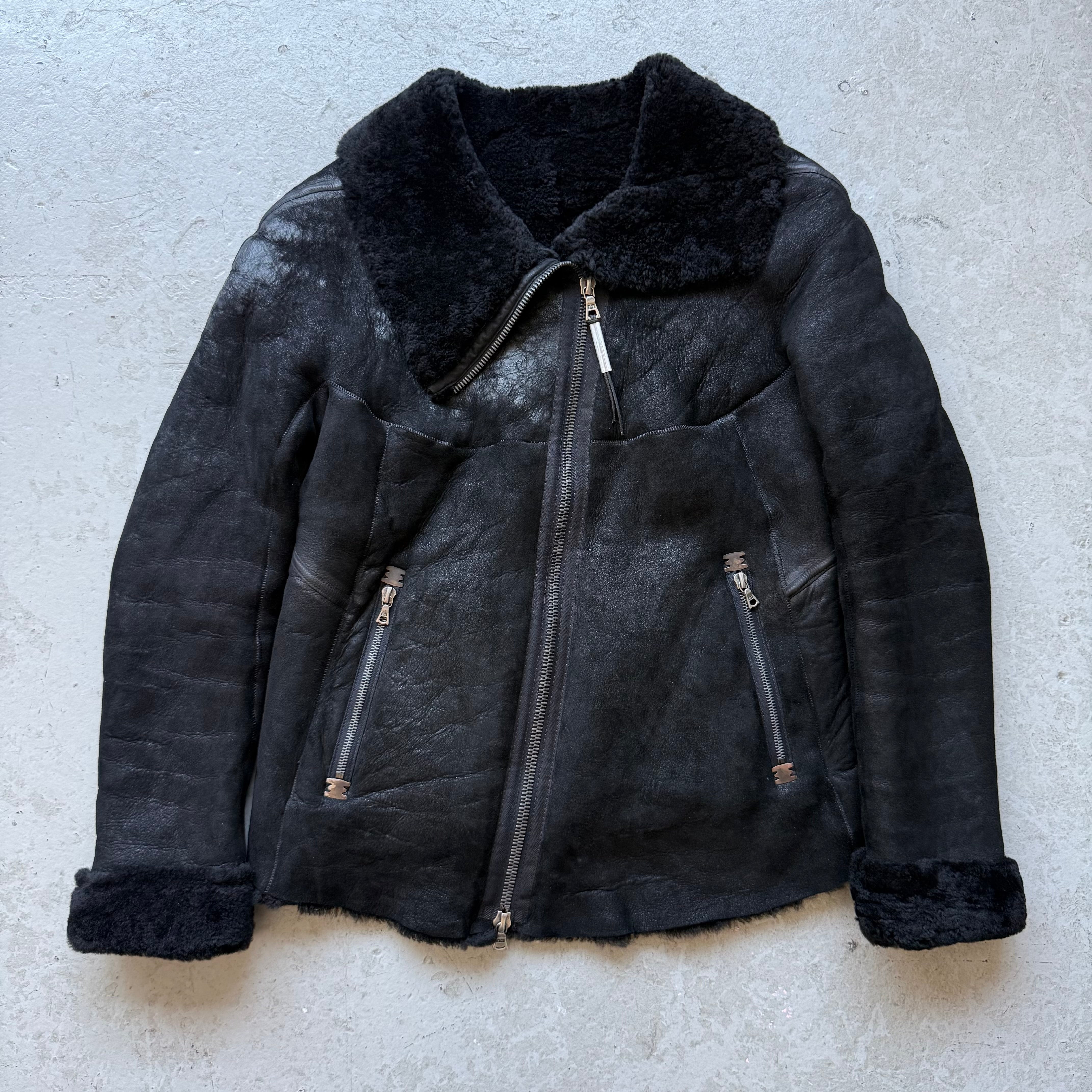 Isaac Sellam Black Shearling Coat (40) – marco sqrd