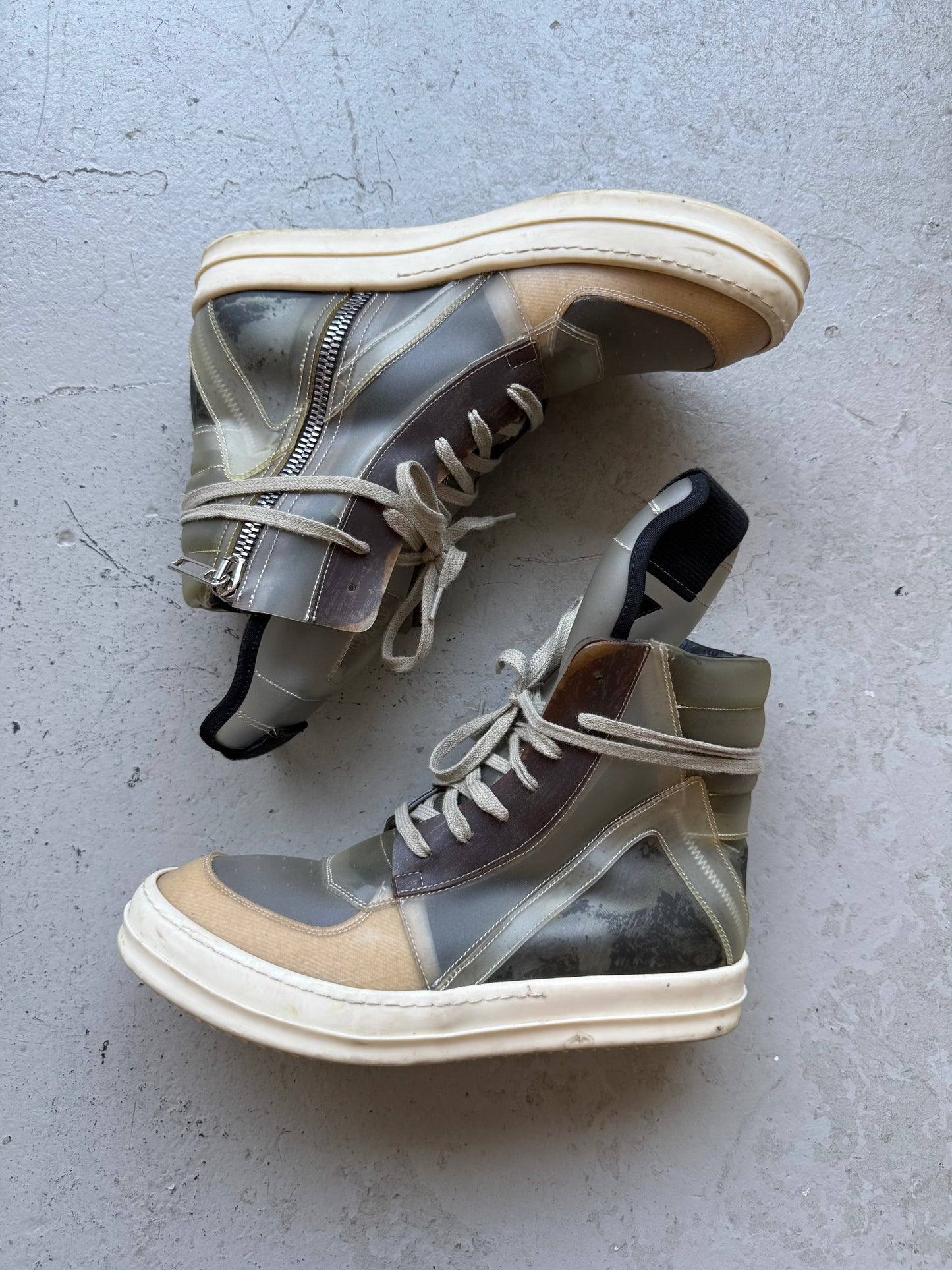 Rick Owens DRKSHDW Translucent Geobaskets (42)