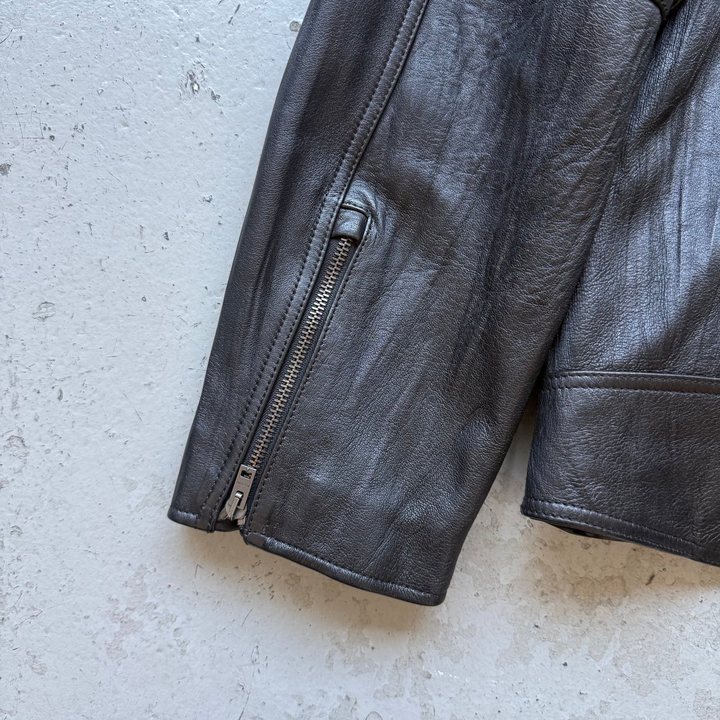 Acne Studios Lamb Leather Jacket (38)