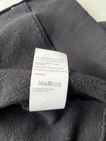 1017 Alyx 9SM Ostrich Feather Zip Up Hoodie (XL)