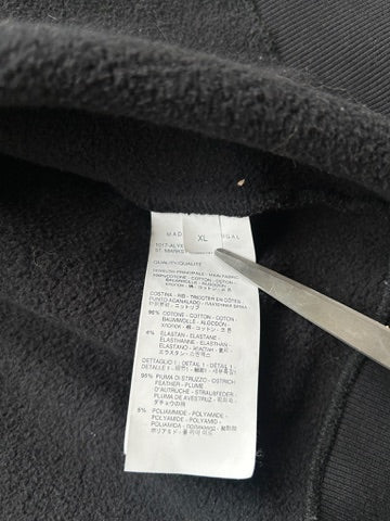 1017 Alyx 9SM Ostrich Feather Zip Up Hoodie (XL)