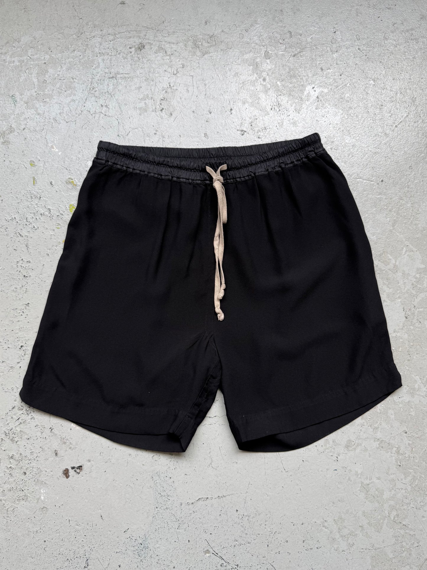 Rick Owens SS18 DIRT Viscose Shorts (42)
