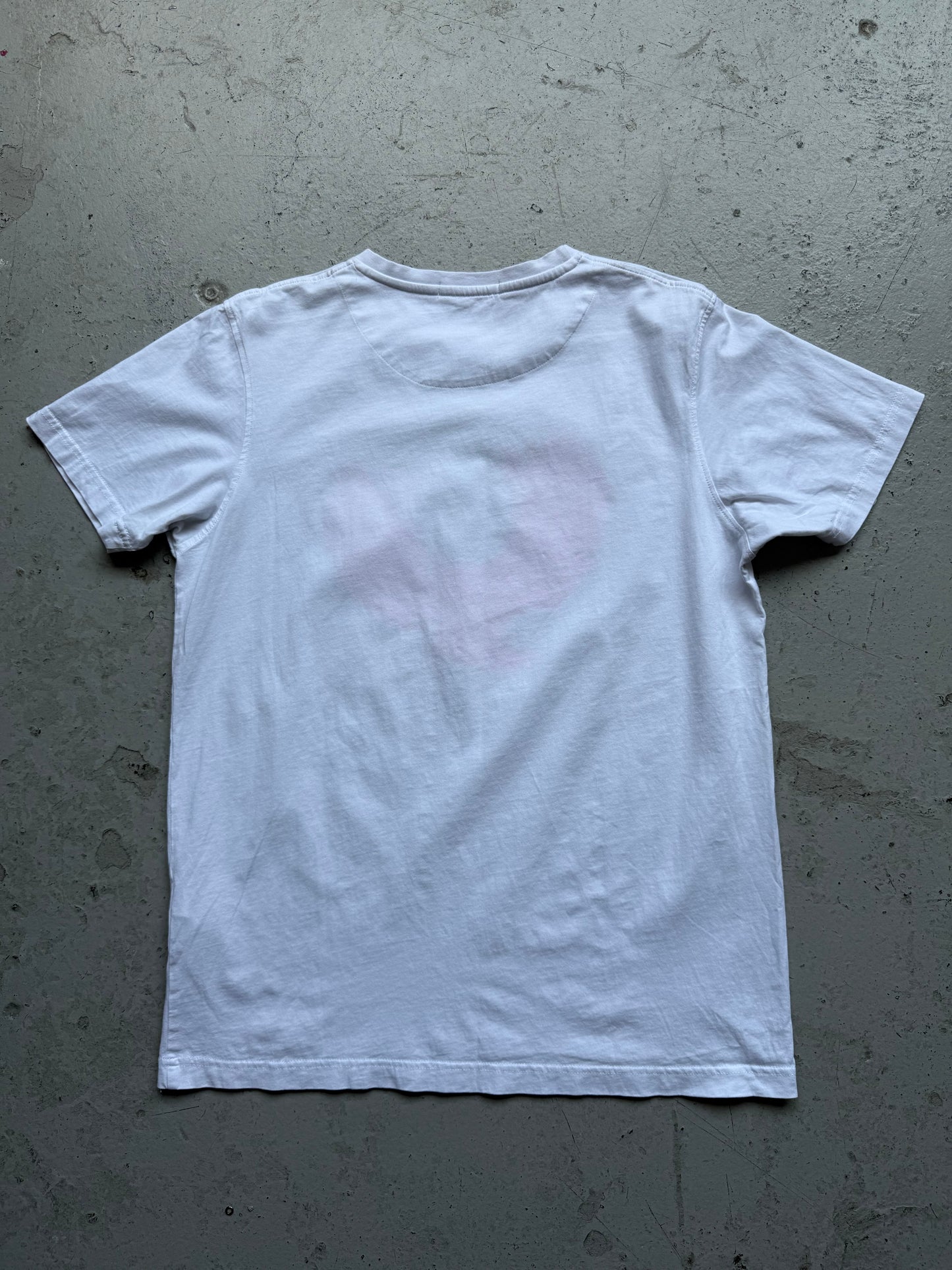 Roberto Cavalli Logo White Short Sleeve Shirt (XL)