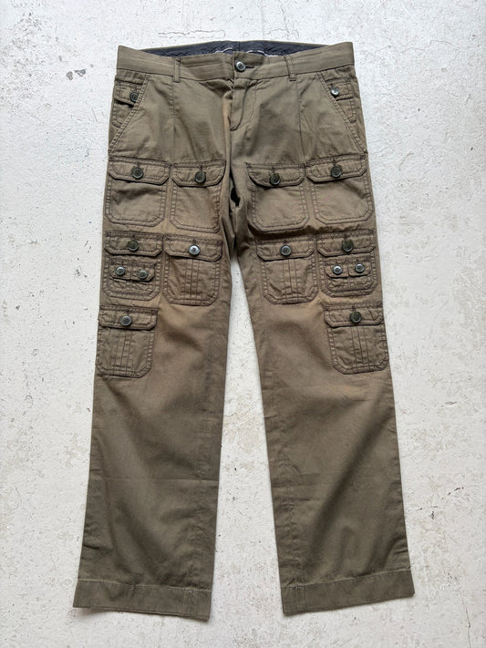 Dolce & Gabbana 2008 Olive Cargo Pants (44)