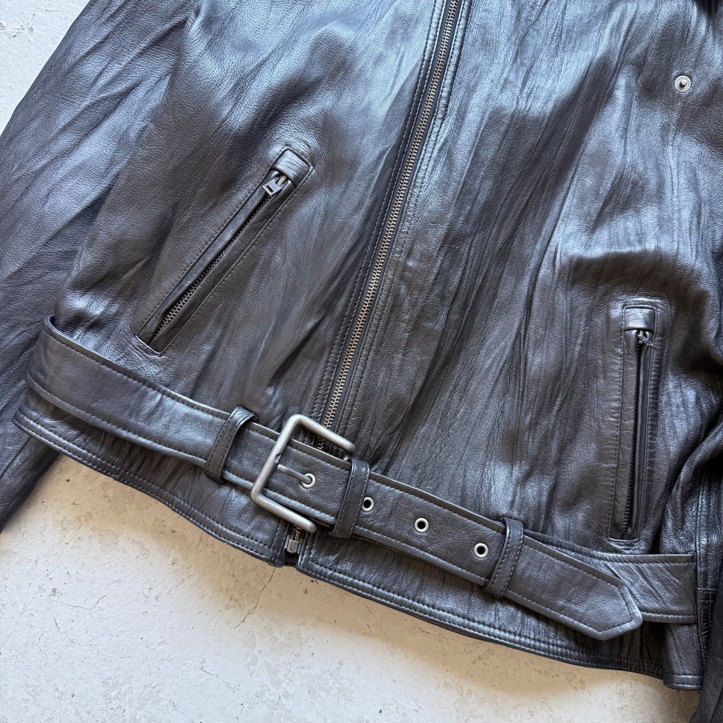 Acne Studios Lamb Leather Jacket (38)