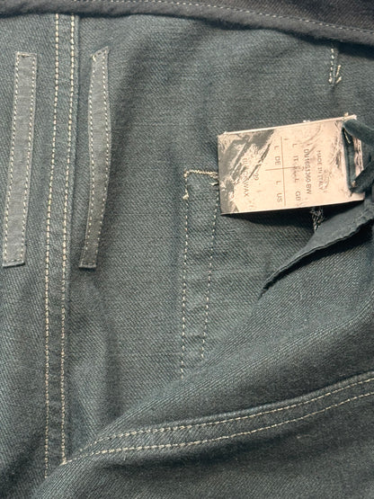 Rick Owens DRKSHDW SS16 Waxed Aircut Denim (L)