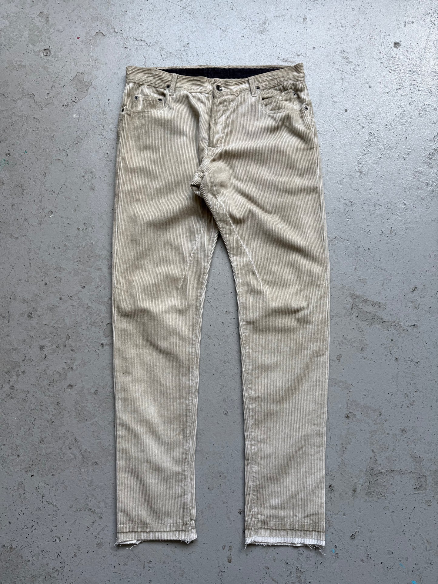 Rick Owens DRKSHDW SS09 Bleach Courdoroy Detroit Cut (34)