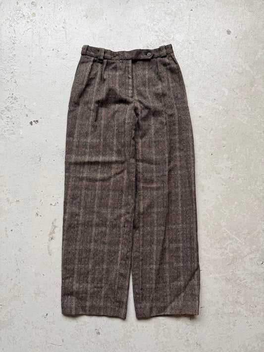 Dirk Van Saene Plaid Trousers (40)