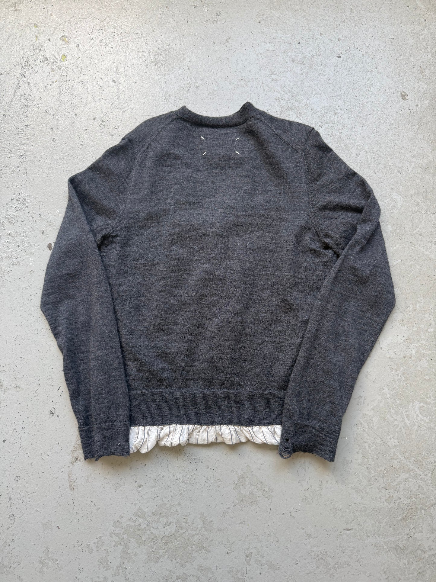 Maison Margiela Distressed Layer Cardigan (S)