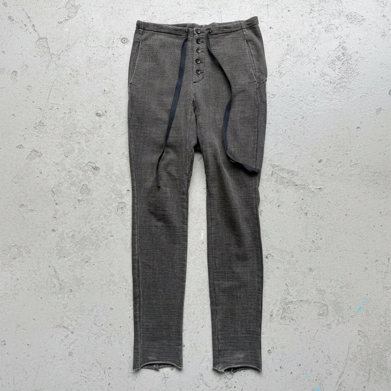 激安50％OFF！◆新品！THE Viridi-anne クロップドパンツ 2◆ The Viridi Anne Cotton Button Fly Drop Crotch Pants (2) – marco sqrd