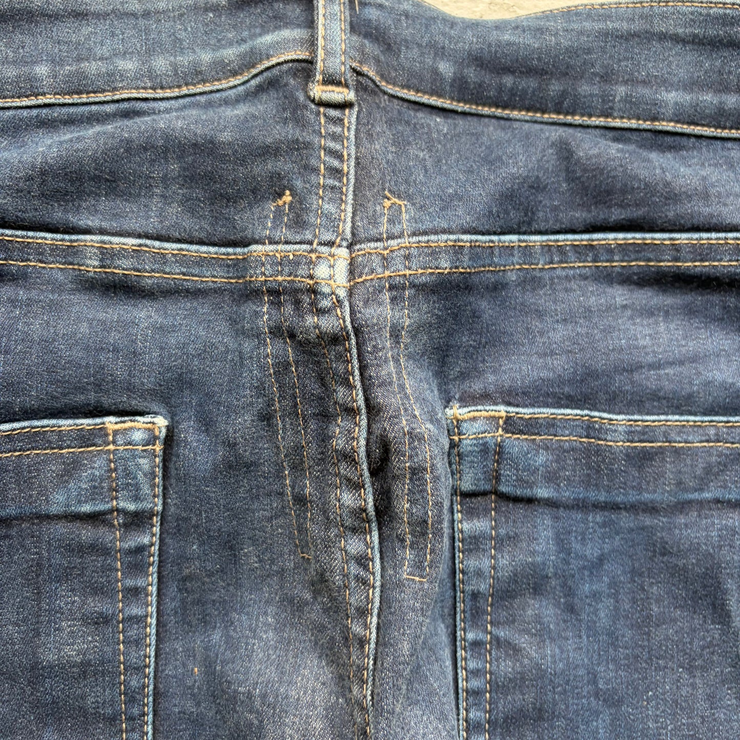 Rick Owens DRKSHDW SS17 Unwashed Blue Detroit Cut Denim (36)