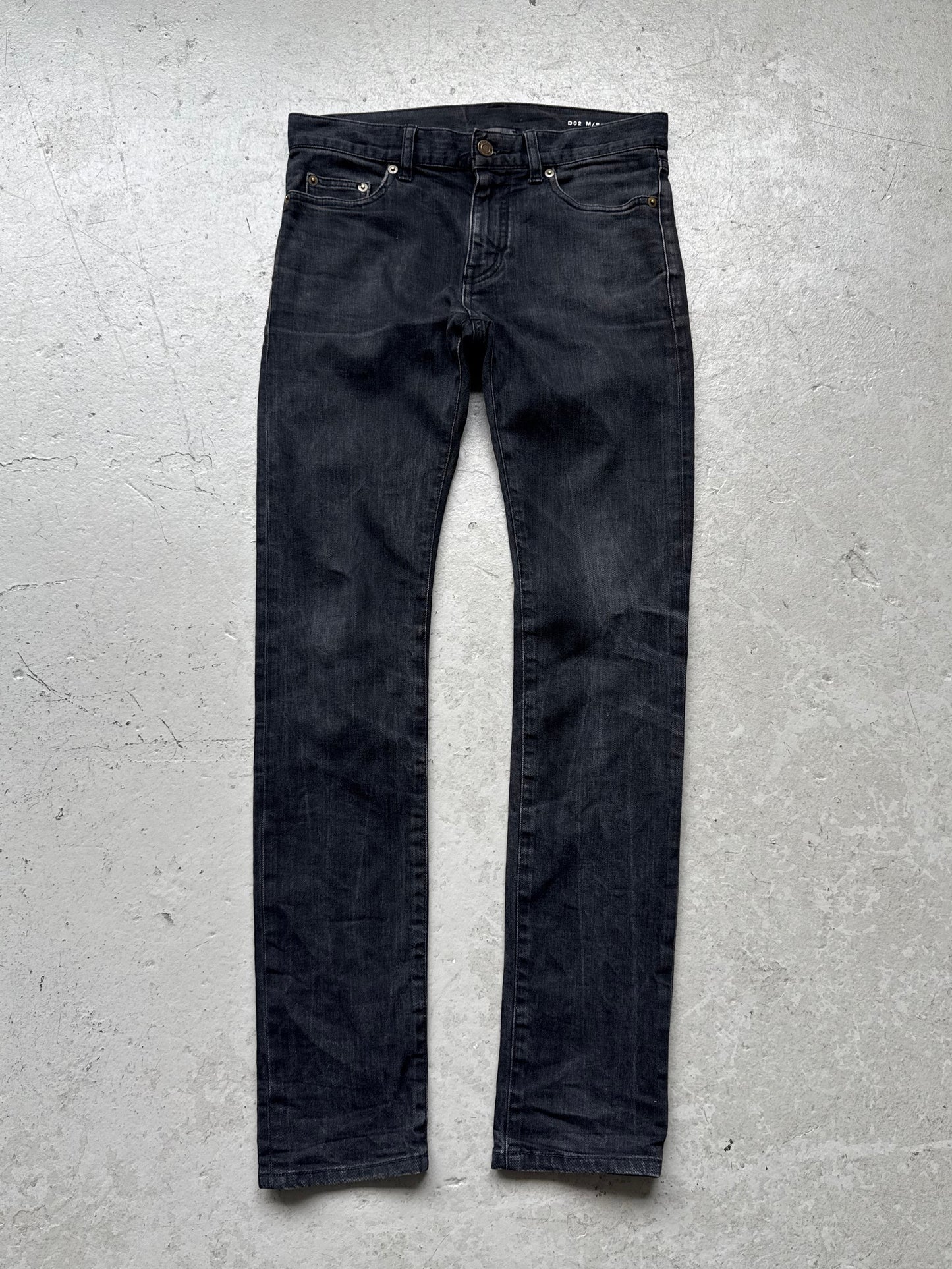 Saint Laurent Paris D02 Black Denim (28)