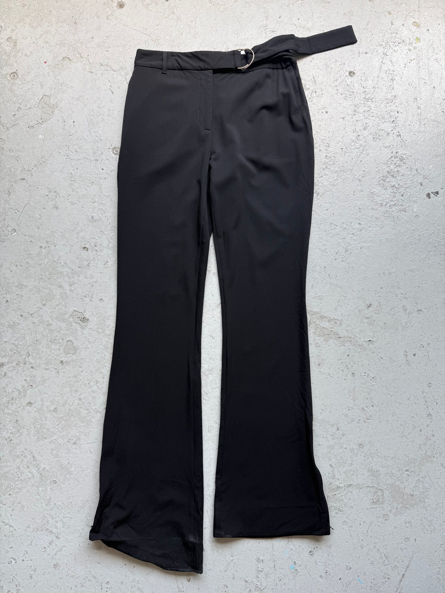 Acne Studios Black Belted Trousers (42)