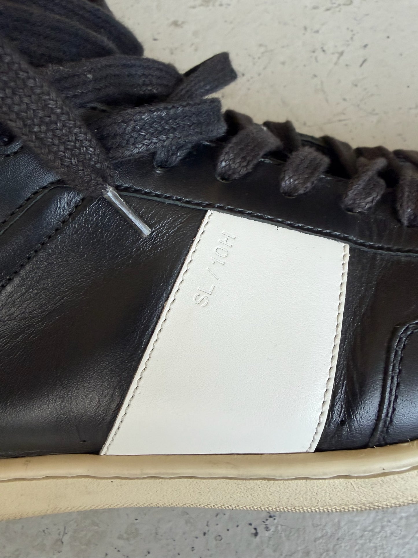 Saint Laurent Paris SL/10H Leather High Top (42 1/2)