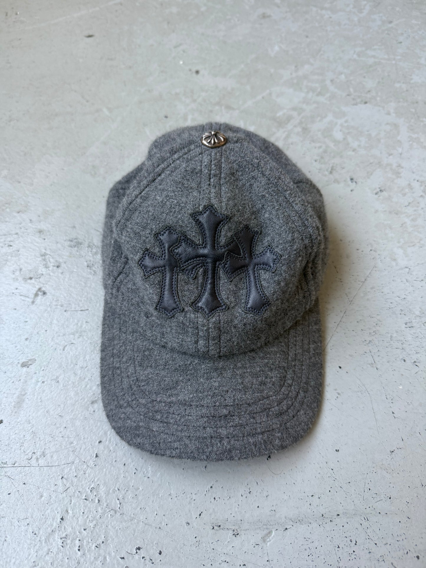 Chrome Hearts Wool Cemetery Cross Hat (OS)