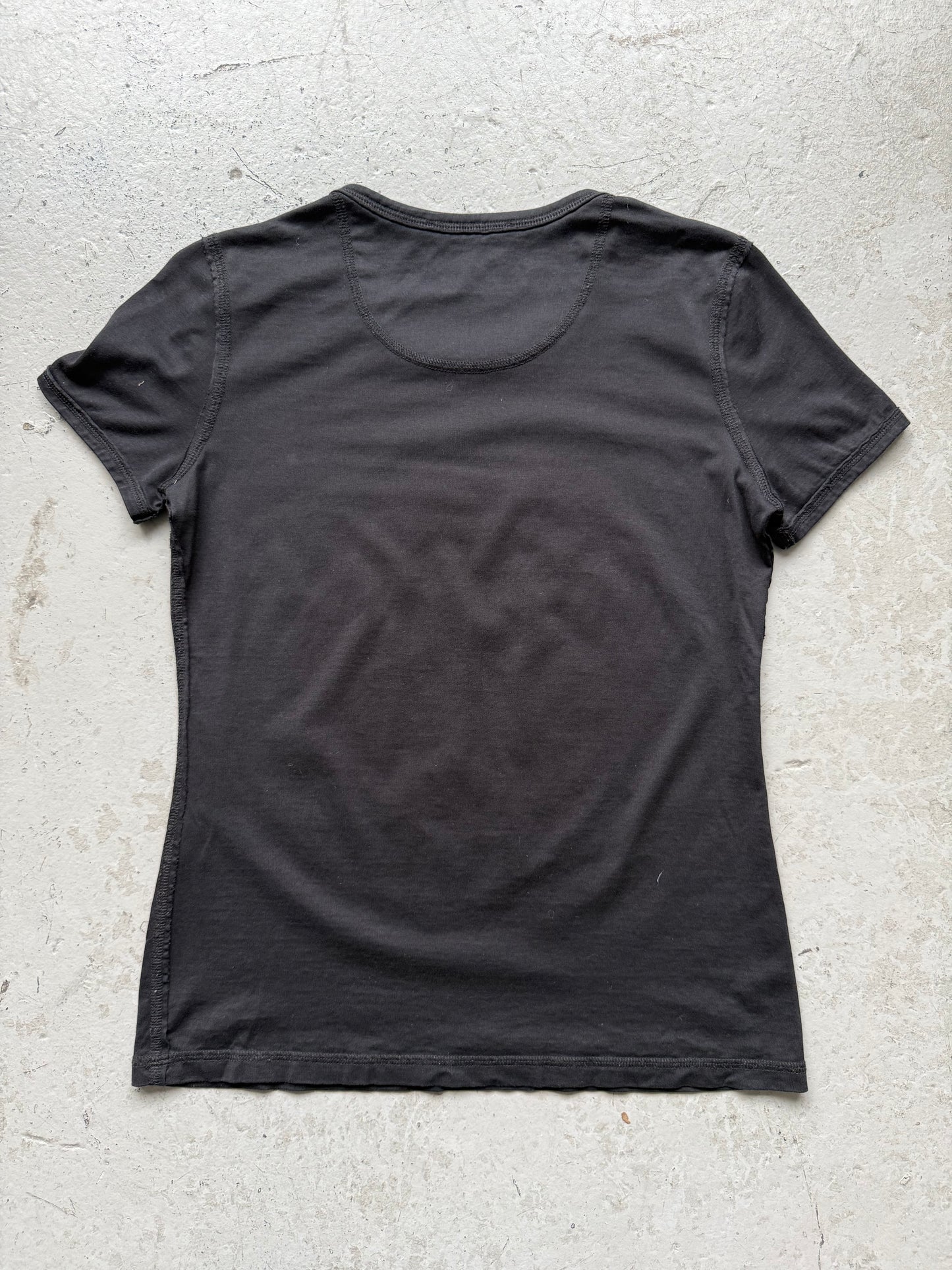 Roberto Cavalli RC Studded Black Short Sleeve (38)