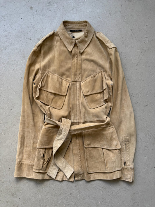 Gucci Tom Ford Suede Jacket (48)