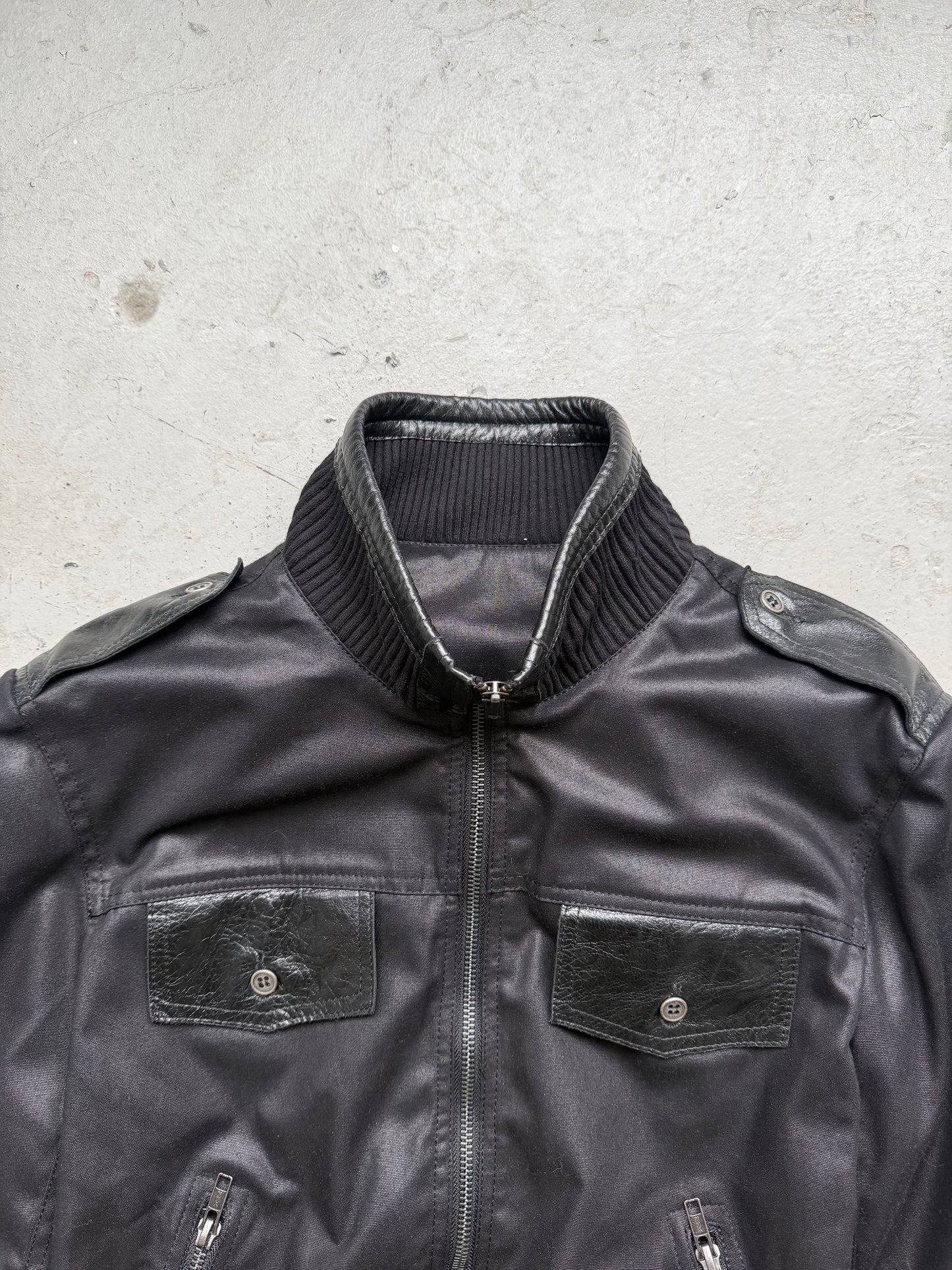 Sandrine Philippe SS23 Cotton Coated Jacket