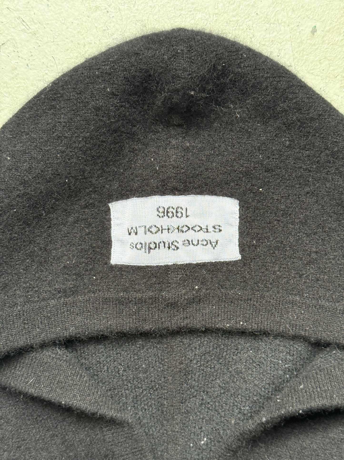 Acne Studios Black Cashmere Hoodie (M)