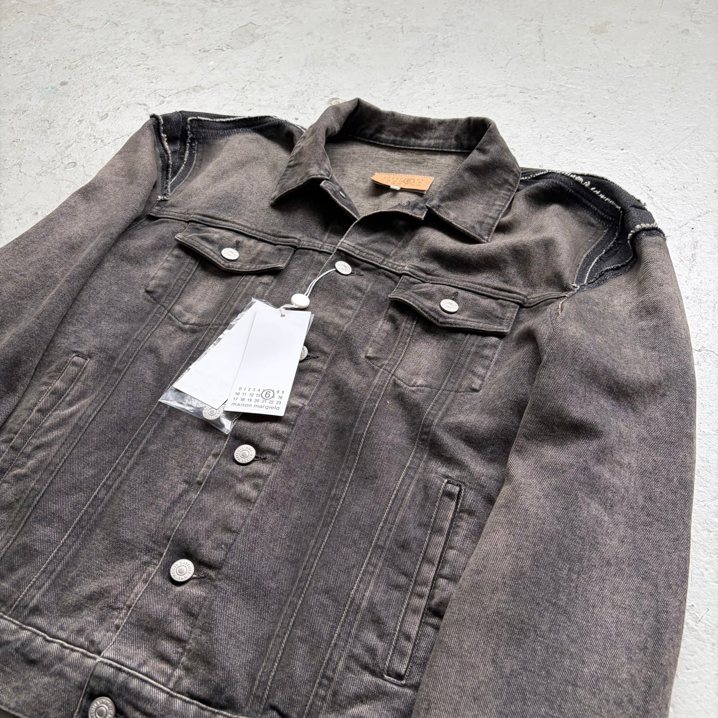 Maison Margiela MM6 Grey Denim Jacket (48)