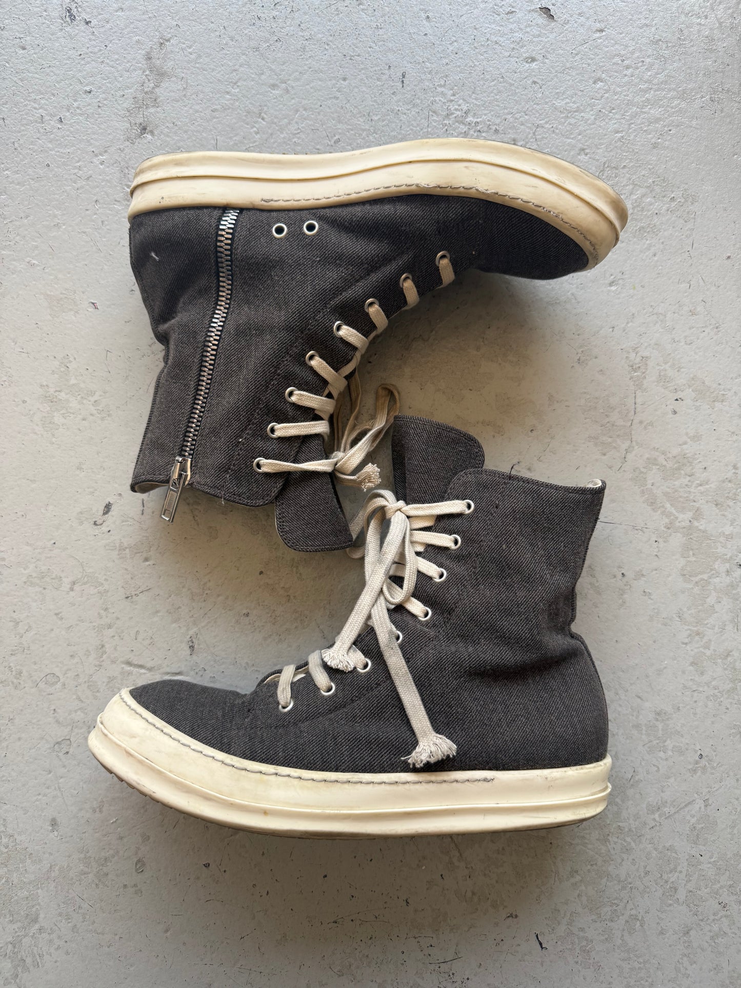 Rick Owens Canvas Ramones (43)