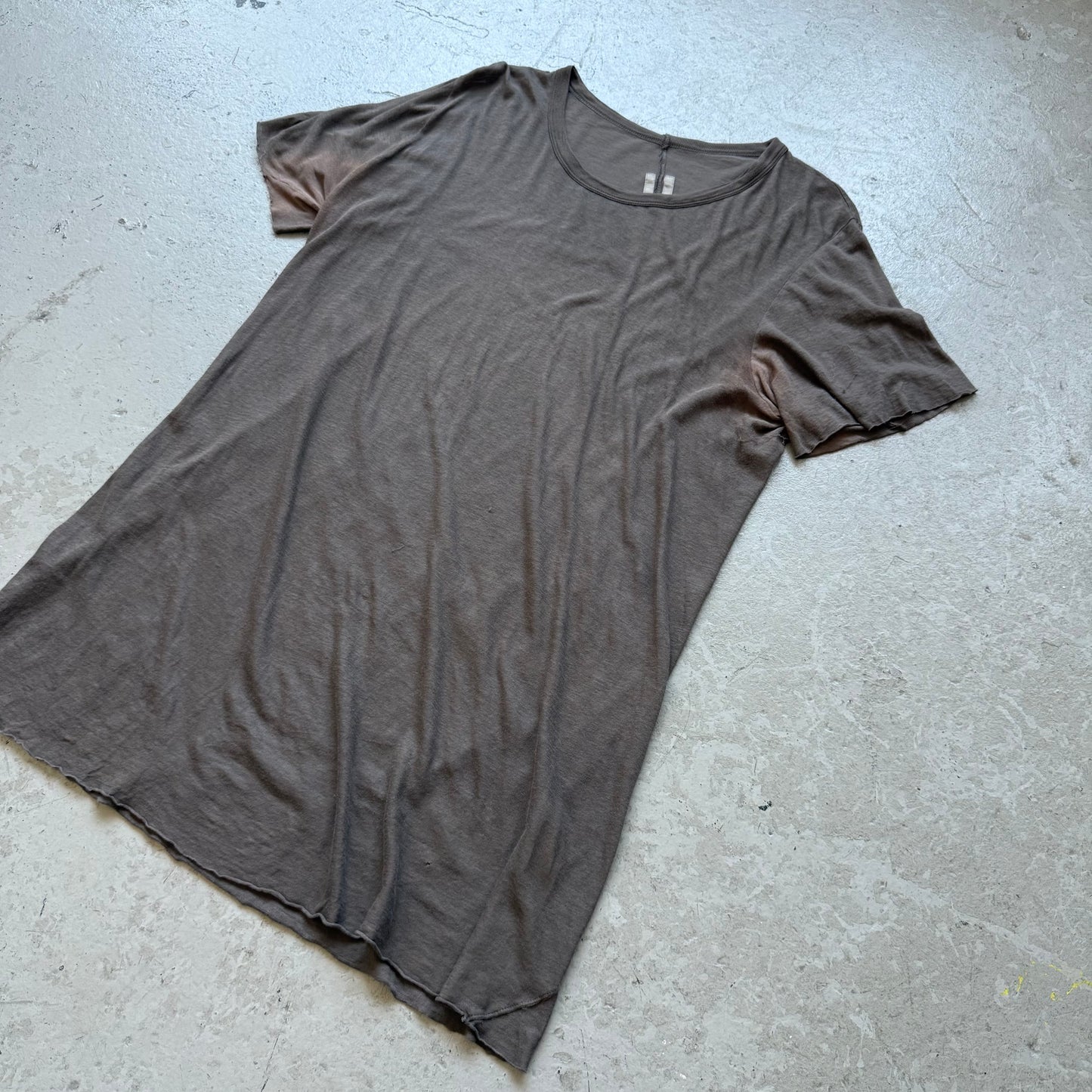 Rick Owens FW21 GETHSEMANE Dust Short Sleeve Shirt (XL)