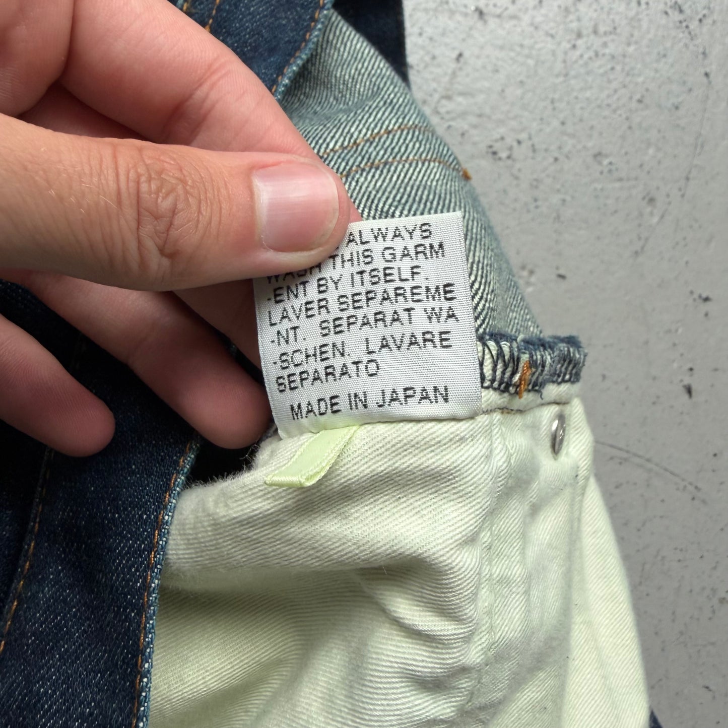 Dior Homme SS06 Navy Denim (31)